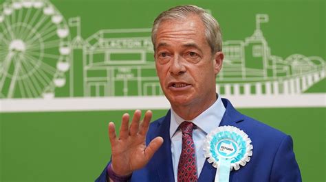 Nigel Farage wins Clacton as Reform UK takes four seats .
